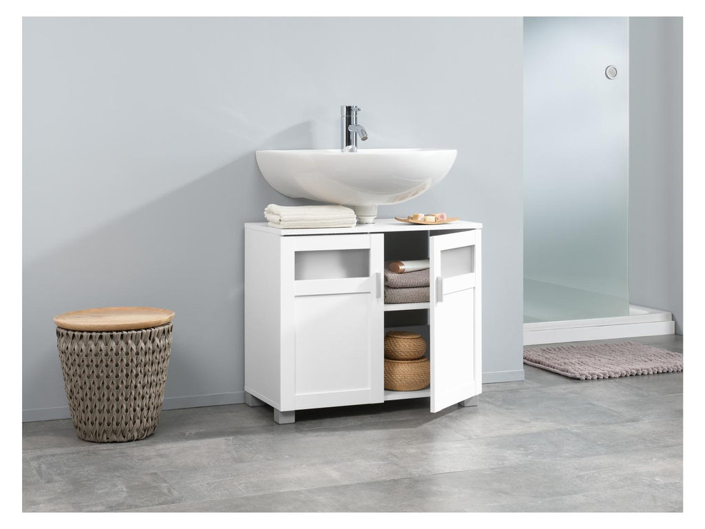 Colonne de salle de bains + Meuble sous-vasque Basel, 68,5 x 58,7 x 34,5 cm