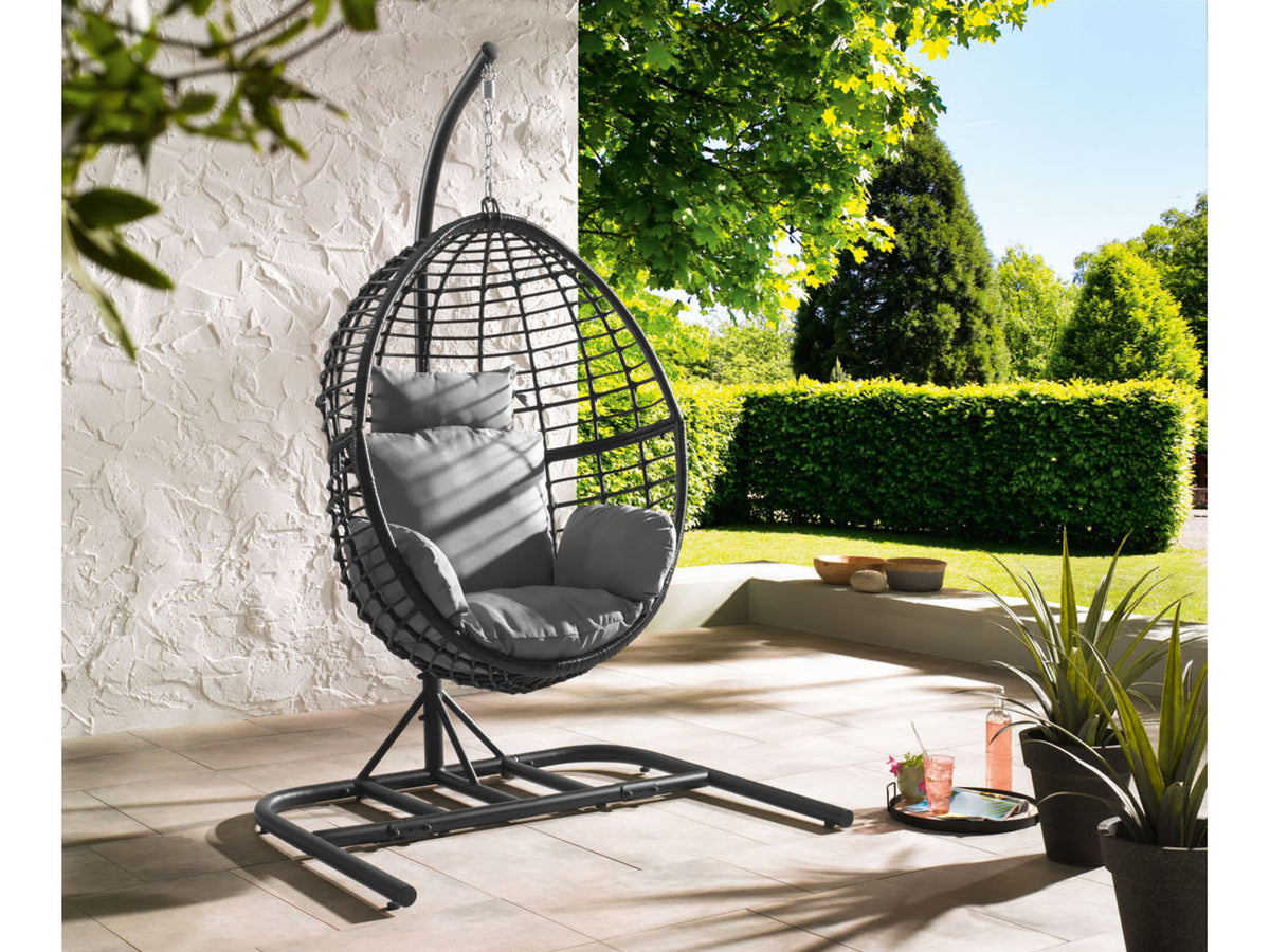Fauteuil suspendu tressé