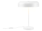 Lampe de table, 1 ou 2 ampoules, blanc mat