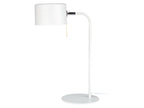 Lampe de table, 1 ou 2 ampoules, blanc mat