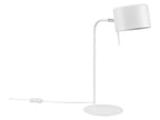 Lampe de table, 1 ou 2 ampoules, blanc mat