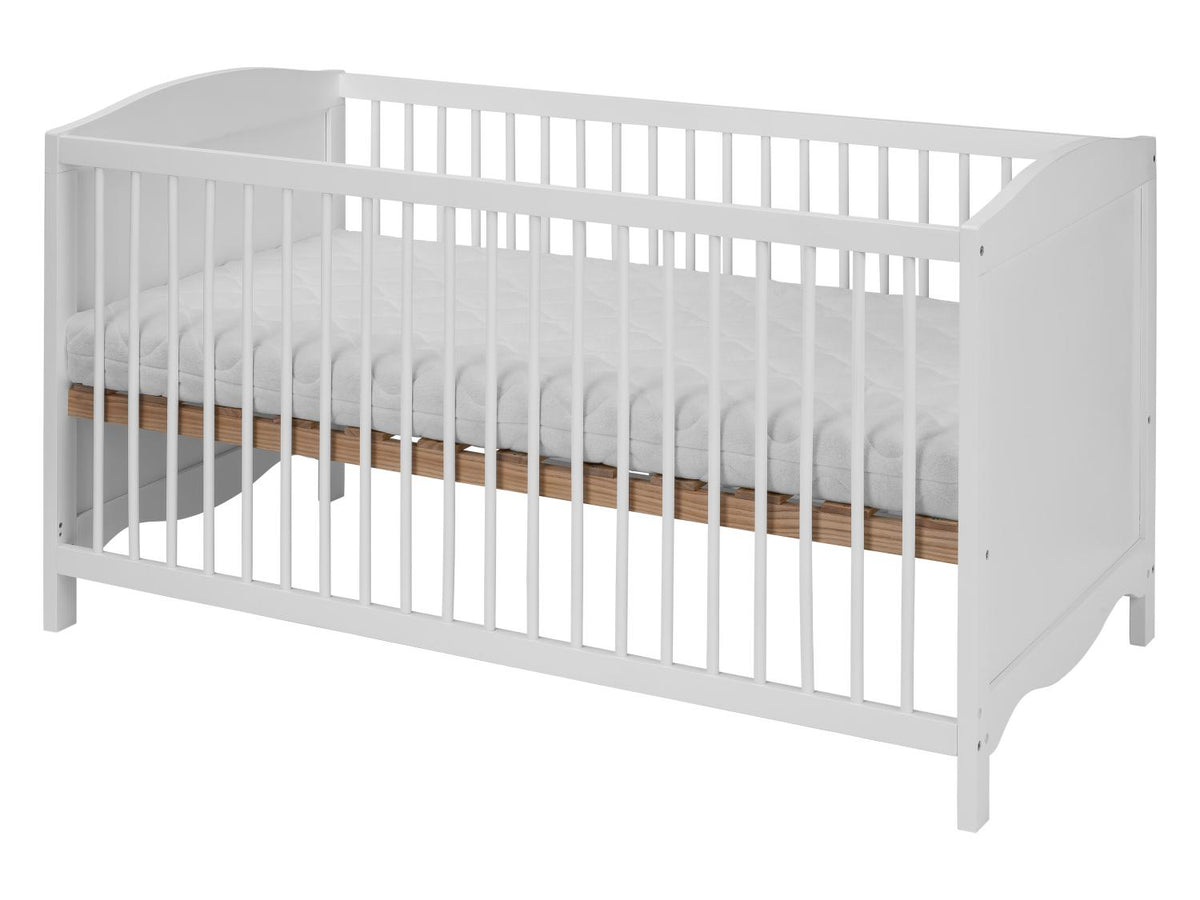 Lit évolutif bébé + Matelas bébé, 70 x 140 cm