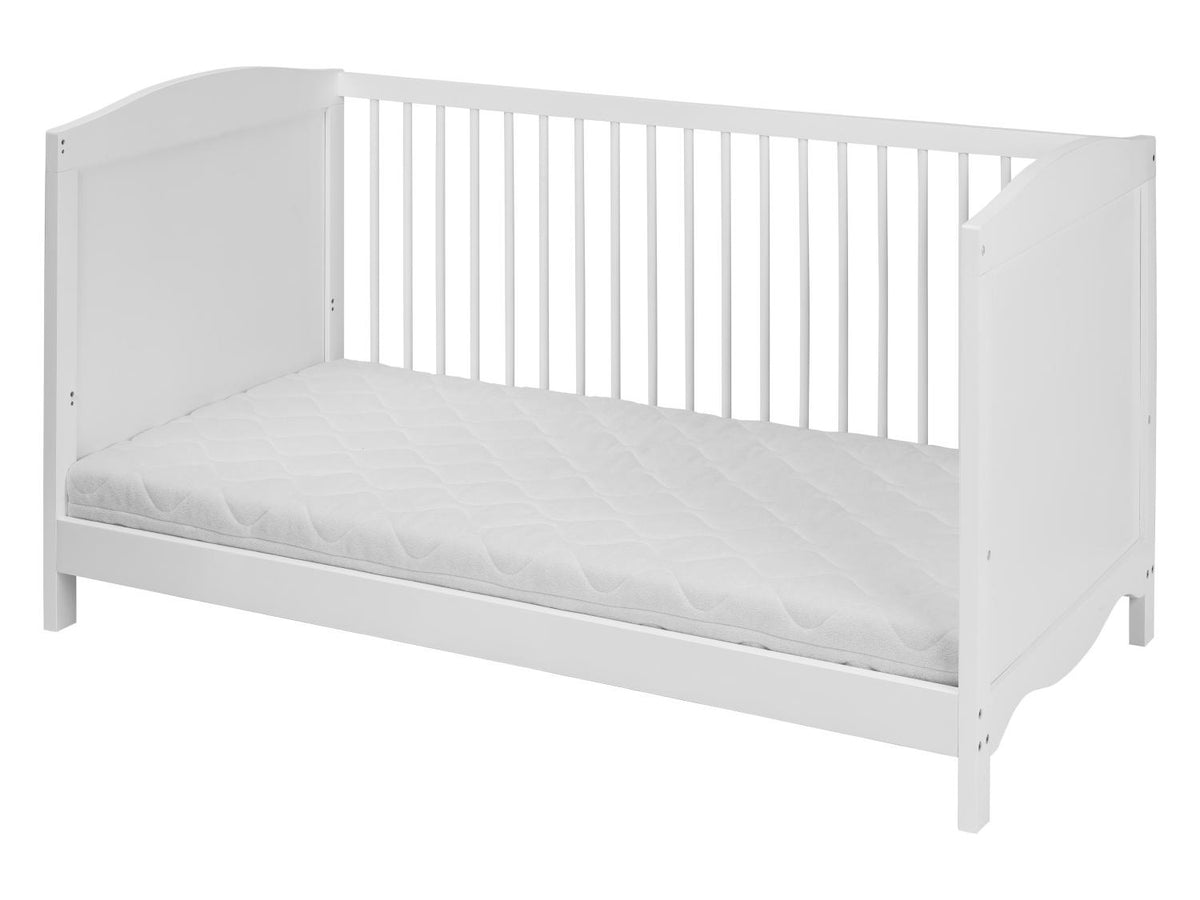 Lit évolutif bébé + Matelas bébé, 70 x 140 cm