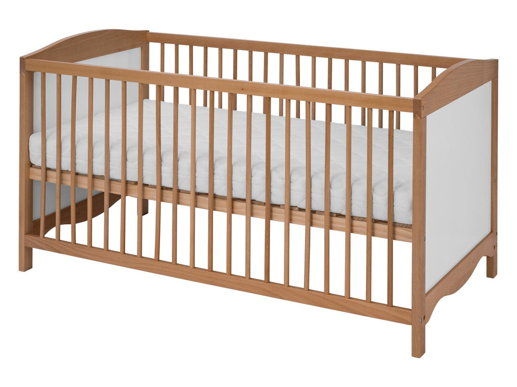 Lit évolutif bébé + Matelas bébé, 70 x 140 cm