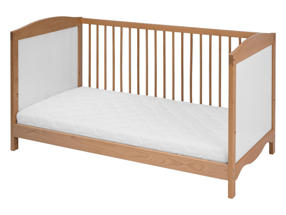 Lit évolutif bébé + Matelas bébé, 70 x 140 cm