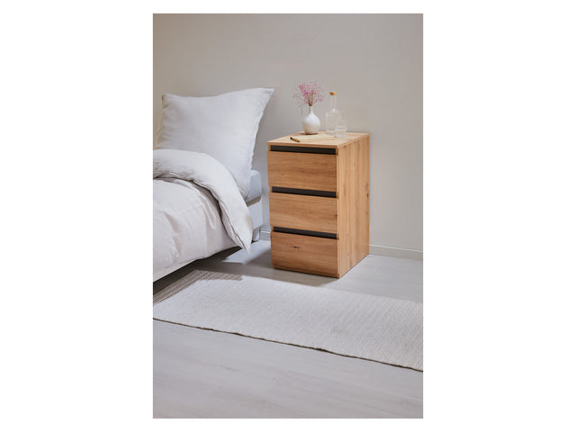 Lot de 2 commodes Genève, imitation chêne