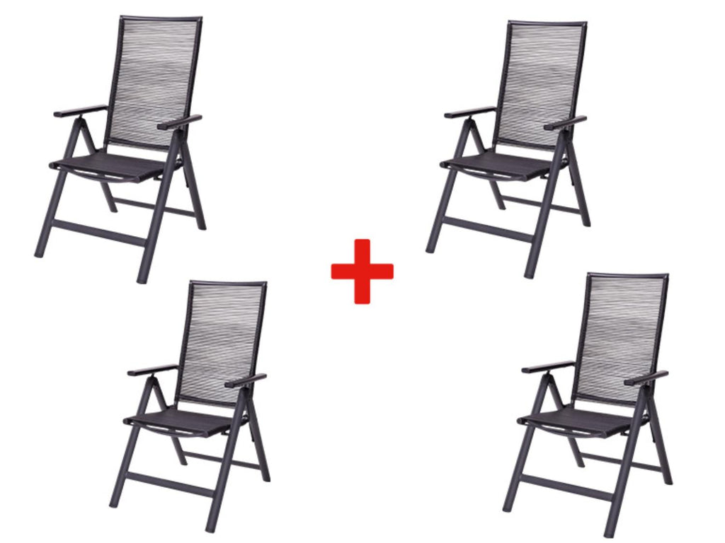 Lot de 4 chaises hautes MIAMI