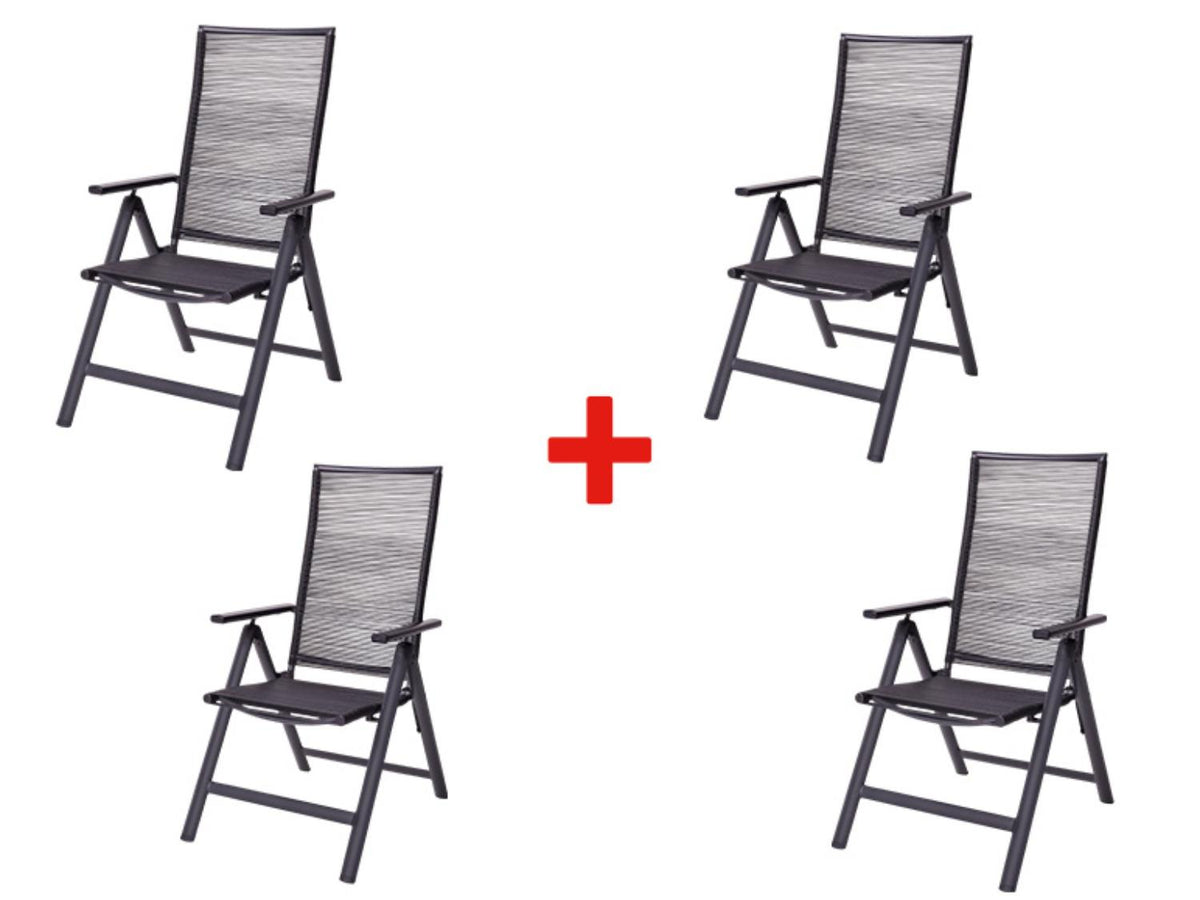 Lot de 4 chaises hautes MIAMI
