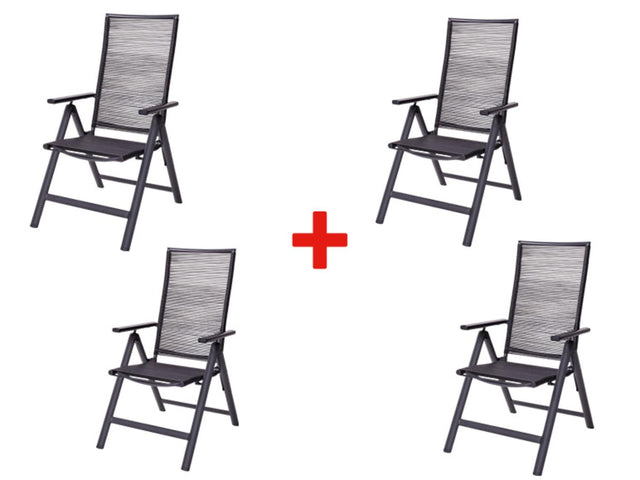 Lot de 4 chaises hautes MIAMI