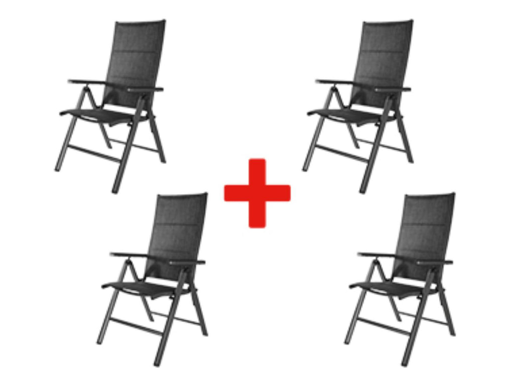 Lot de 4 chaises hautes TORONTO