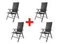 Lot de 4 chaises hautes TORONTO