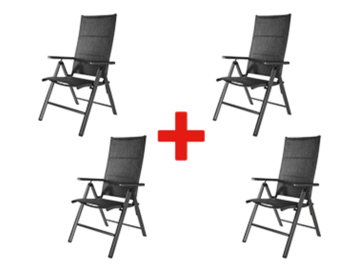 Lot de 4 chaises hautes TORONTO