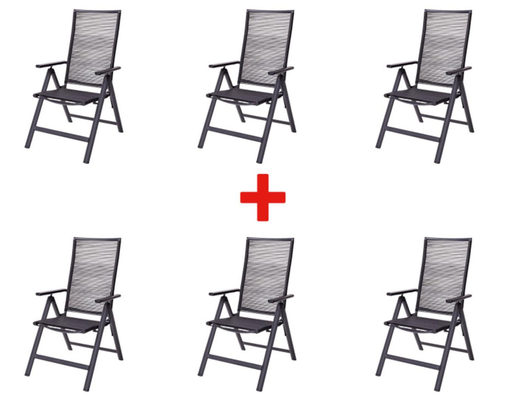 Lot de 6 chaises hautes MIAMI