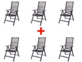 Lot de 6 chaises hautes MIAMI
