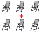 Lot de 6 chaises hautes MIAMI