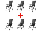 Lot de 6 chaises hautes TORONTO