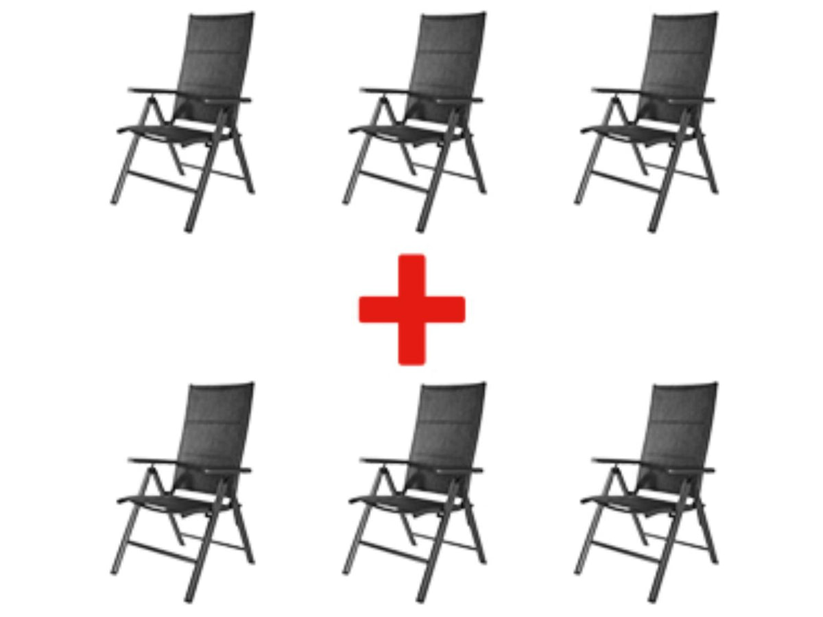Lot de 6 chaises hautes TORONTO