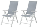 Table de jardin + Lot de 4 fauteuils Houston
