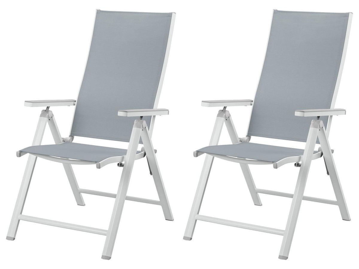 Table de jardin + Lot de 4 fauteuils Houston
