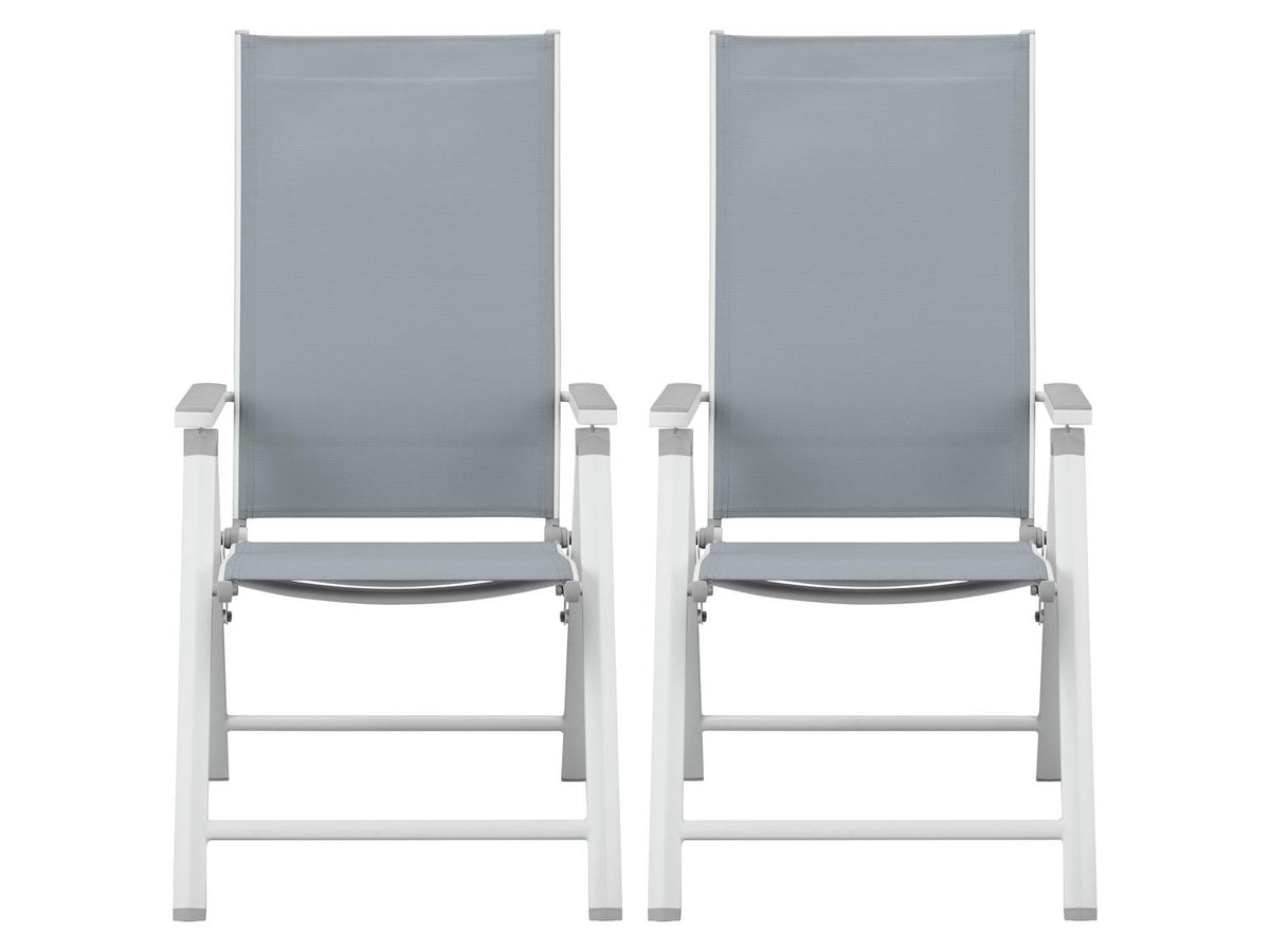 Table de jardin + Lot de 4 fauteuils Houston