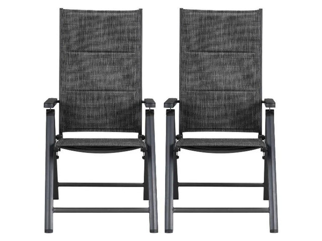 Table de jardin + Lot de 4 fauteuils Toronto