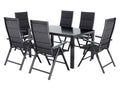 Table de jardin + Lot de 6 chaises Toronto
