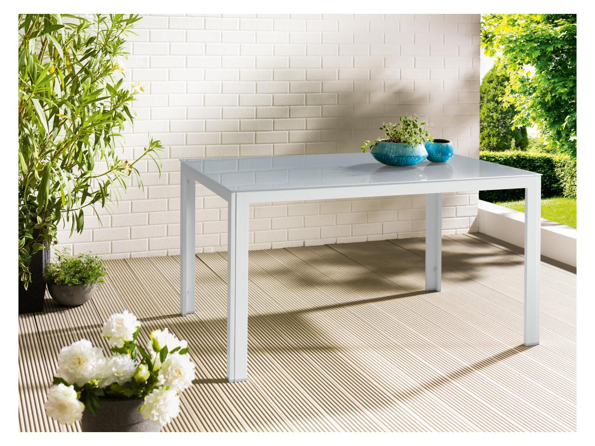 Table de jardin + Lot de 6 fauteuils Houston