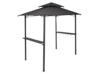 Tonnelle de jardin, anthracite