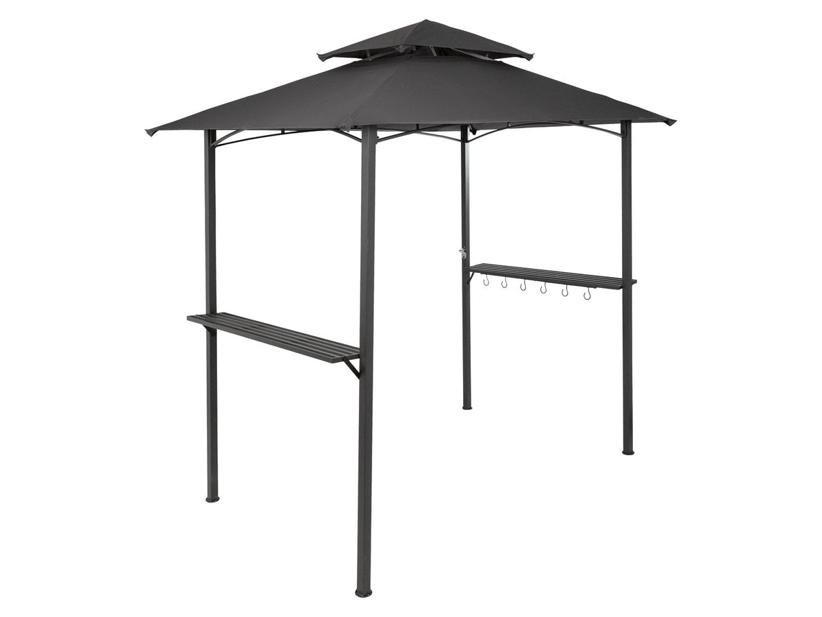 Tonnelle de jardin, anthracite