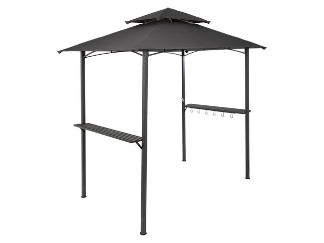 Tonnelle de jardin, anthracite