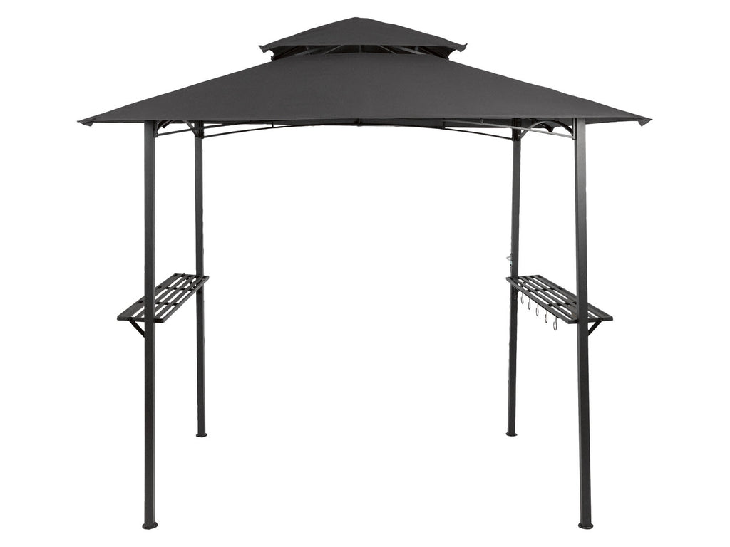 Tonnelle de jardin, anthracite