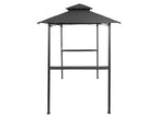 Tonnelle de jardin, anthracite