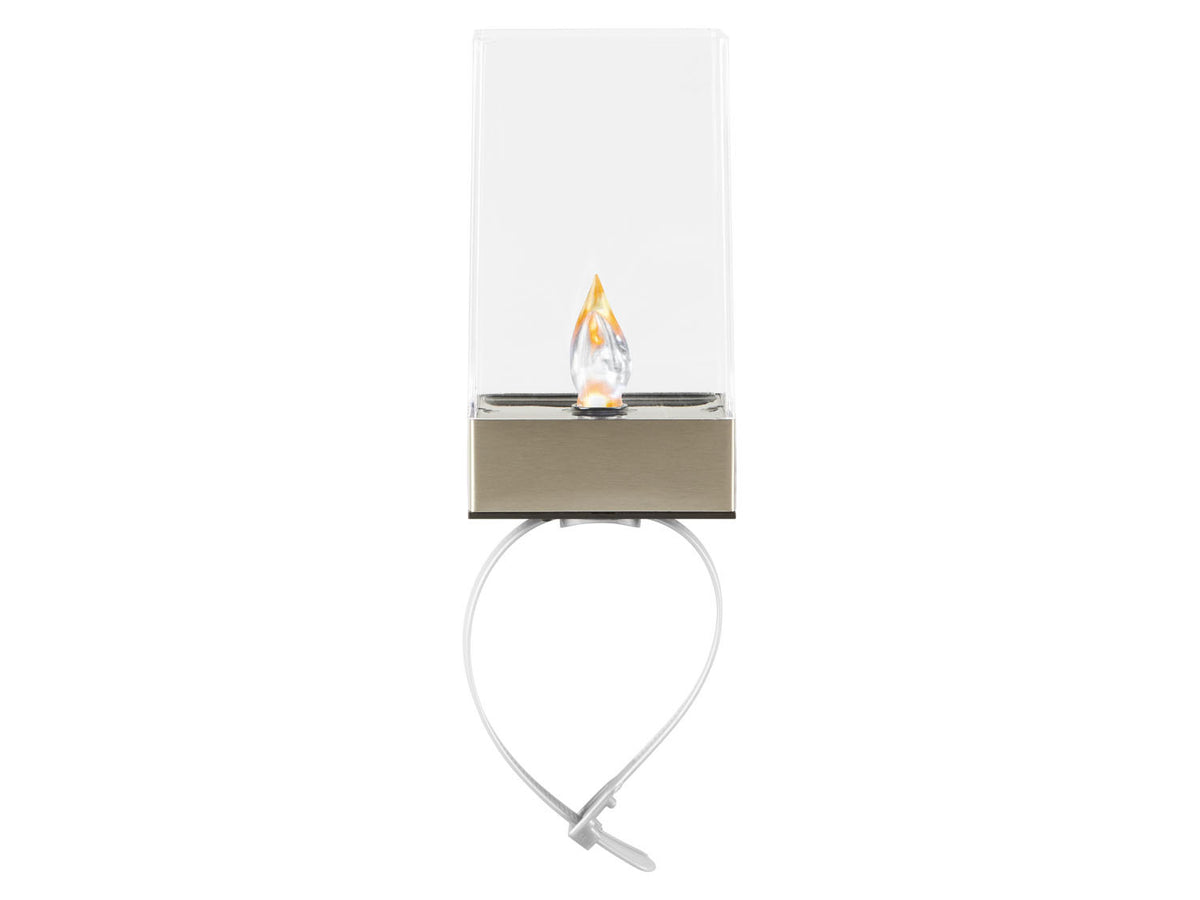 Torche ou balise solaire à LED, effet flamme, 0,06 W