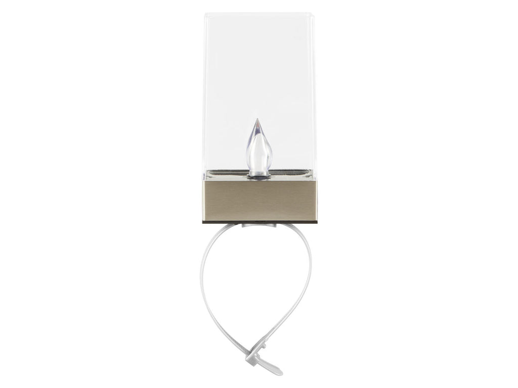Torche ou balise solaire à LED, effet flamme, 0,06 W