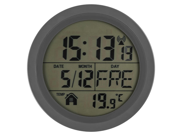 Horloge radioguidée pour salle de bains