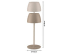 Lampe de table LED sans fil