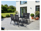Lot de 2 fauteuils en aluminium Toronto
