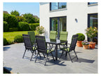 Lot de 2 fauteuils en aluminium Toronto