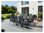 Lot de 2 fauteuils pliants en aluminium Houston