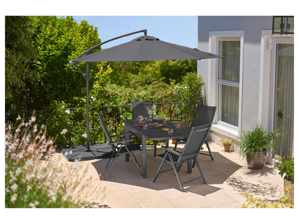 Lot de 2 fauteuils pliants en aluminium Houston