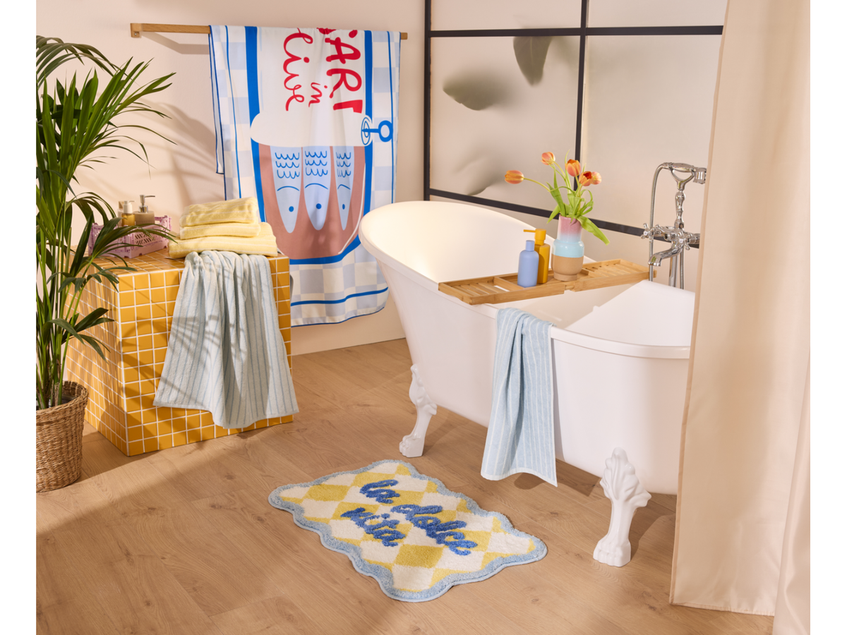 Lot de 2 serviettes de toilette en éponge, 50 x 100 cm