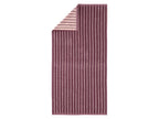 Lot de 2 serviettes de toilette en éponge, 50 x 100 cm