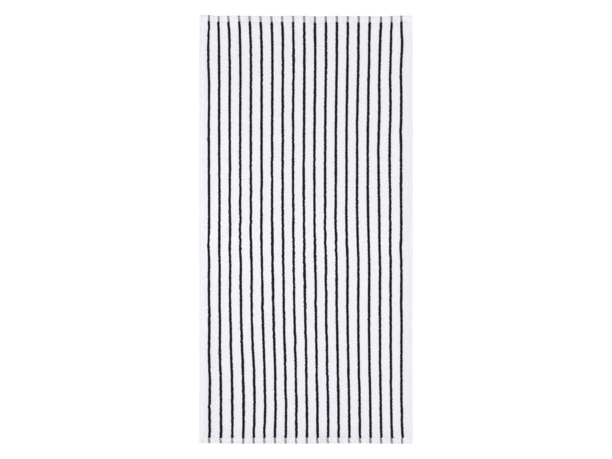 Lot de 2 serviettes de toilette en éponge, 50 x 100 cm