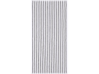 Lot de 2 serviettes de toilette en éponge, 50 x 100 cm