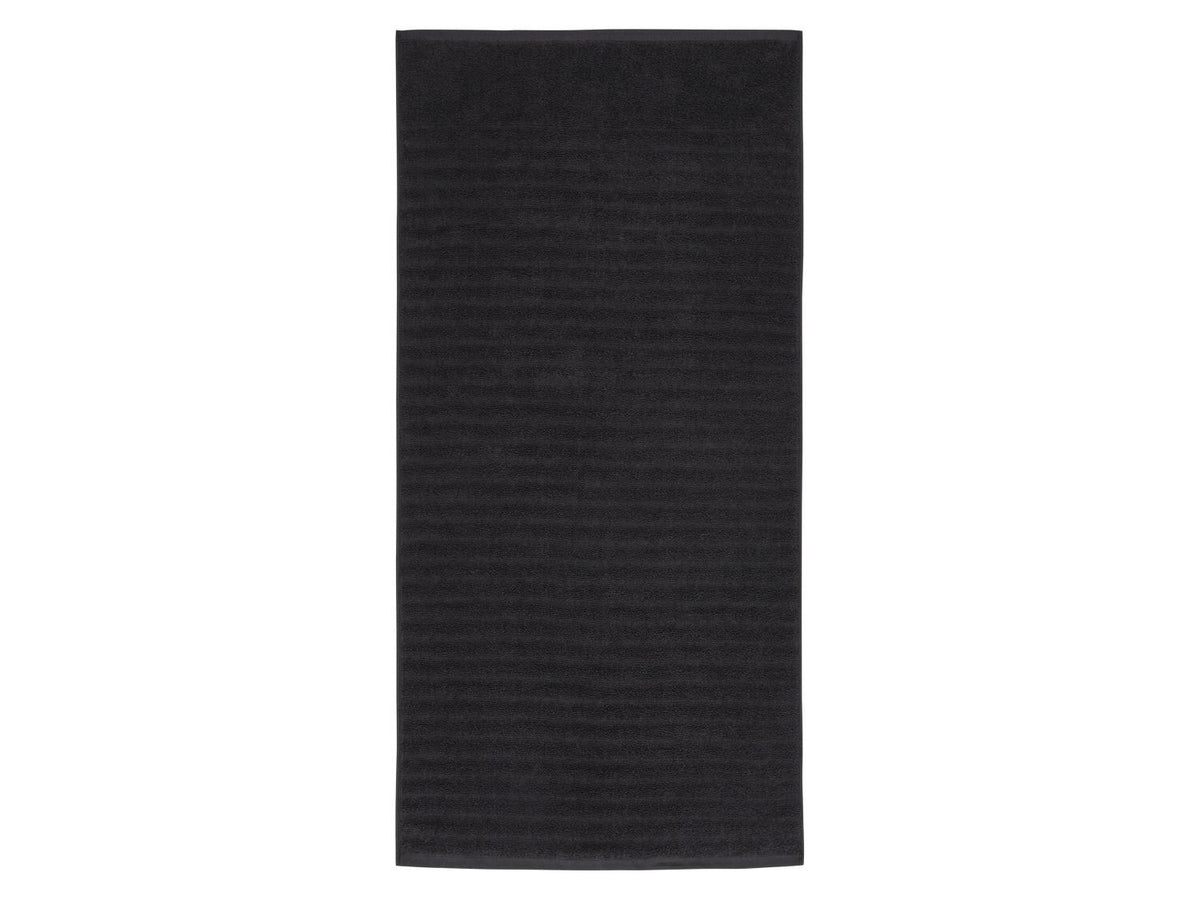 Lot de 2 serviettes de toilette en éponge, 50 x 100 cm