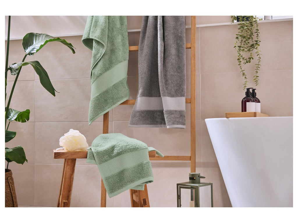 Lot de 2 serviettes de toilette Premium, 50 x 100 cm