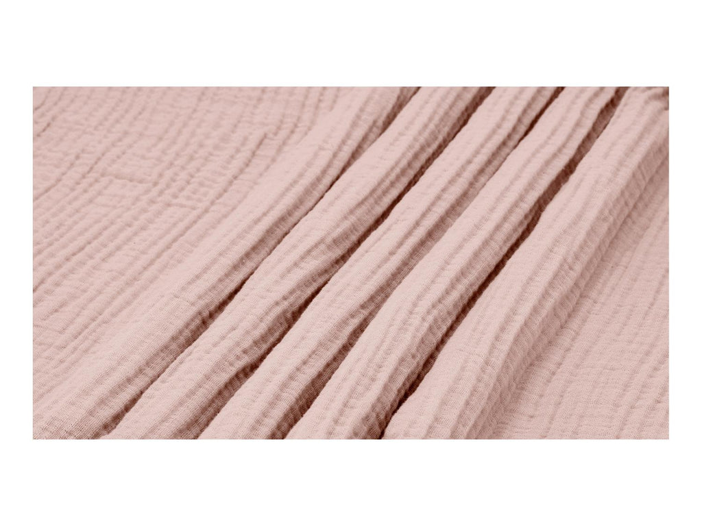 Lot de 2 taies d'oreiller en mousseline, 40 x 80 cm