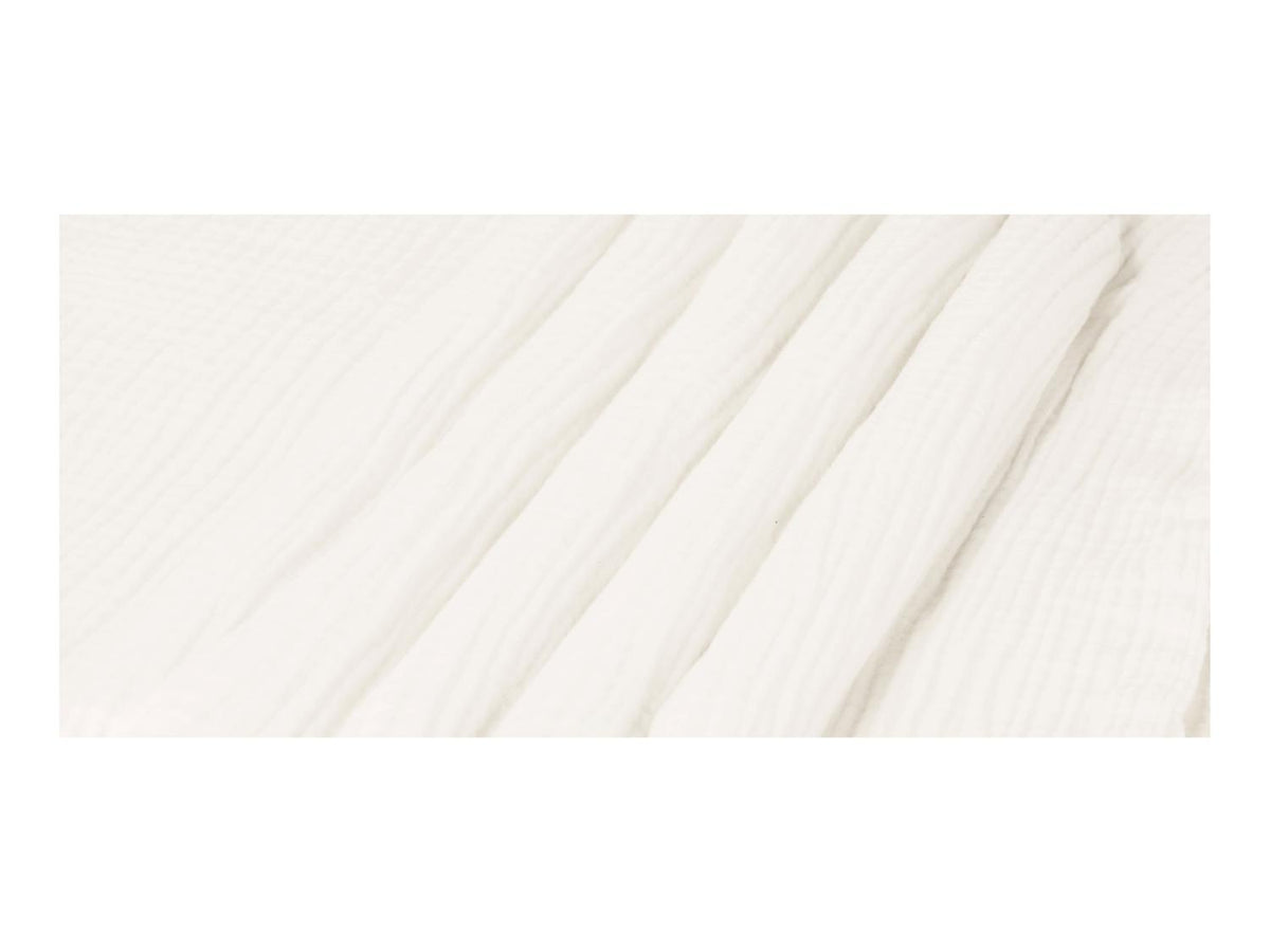 Lot de 2 taies d'oreiller en mousseline, 40 x 80 cm