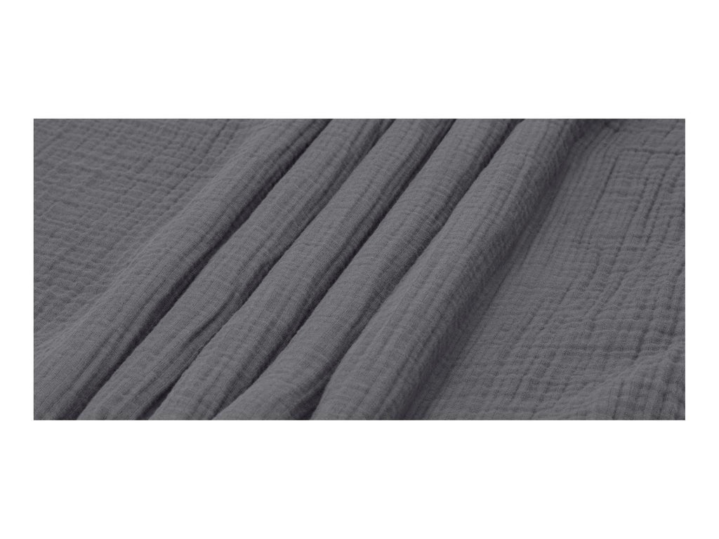 Lot de 2 taies d'oreiller en mousseline, 40 x 80 cm