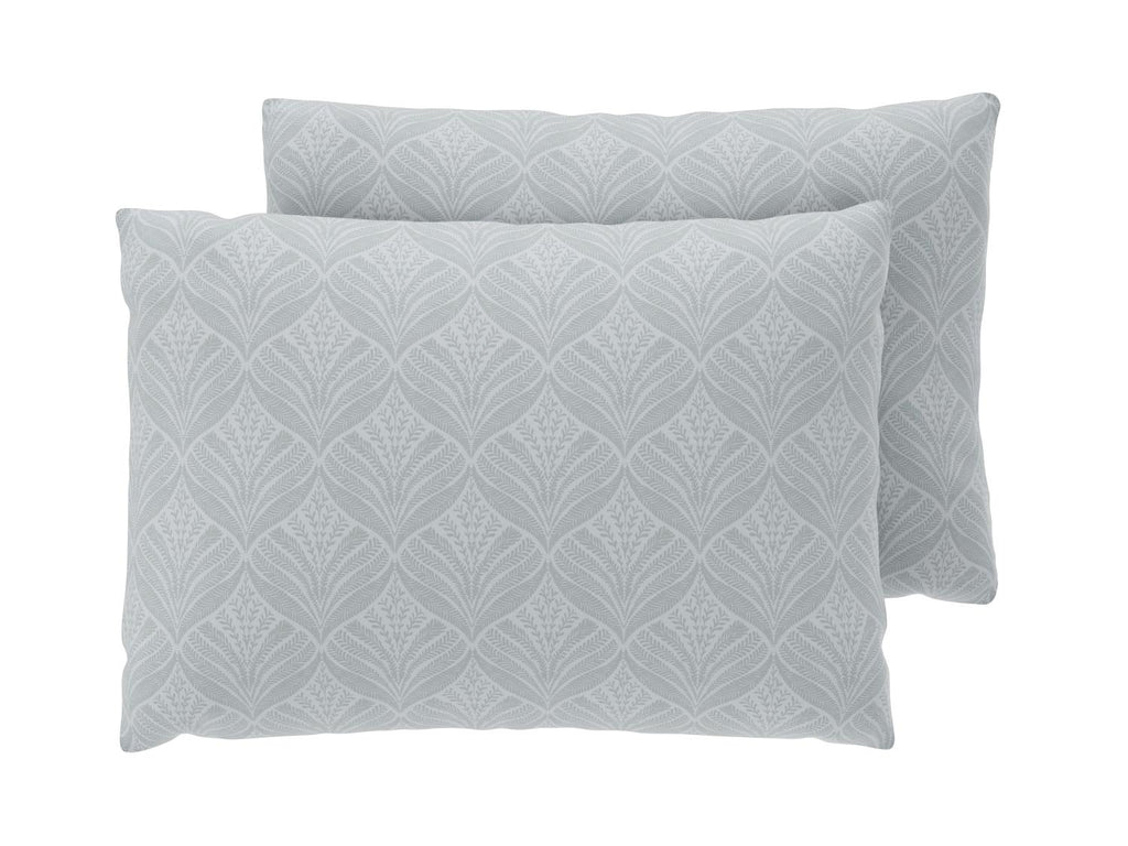Lot de 2 taies d’oreillers en coton mélangé, 50 x 70 cm